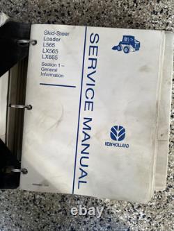 OEM REPAIR/SERVICE COMPLETE MANUAL NEW HOLLAND L565, Lx565, Lx665