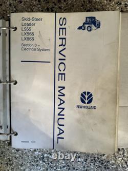 OEM REPAIR/SERVICE COMPLETE MANUAL NEW HOLLAND L565, Lx565, Lx665
