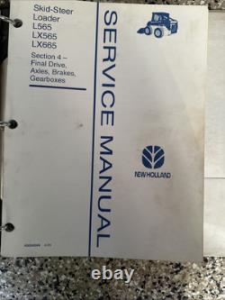 OEM REPAIR/SERVICE COMPLETE MANUAL NEW HOLLAND L565, Lx565, Lx665