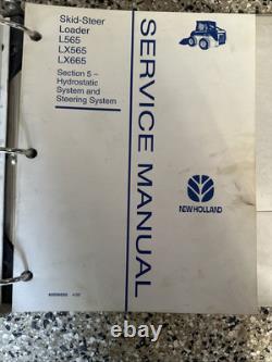 OEM REPAIR/SERVICE COMPLETE MANUAL NEW HOLLAND L565, Lx565, Lx665