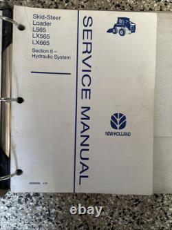 OEM REPAIR/SERVICE COMPLETE MANUAL NEW HOLLAND L565, Lx565, Lx665