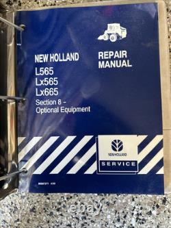 Oem Repair/service Complete Manual New Holland Skid Steer L565 Lx565 Lx665