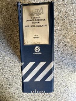 Oem Repair/service Complete Manual New Holland/ford 555e, 575e, 655e, 675e