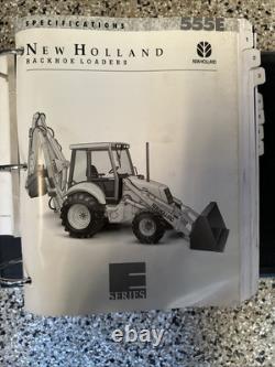 Oem Repair/service Complete Manual New Holland/ford 555e, 575e, 655e, 675e
