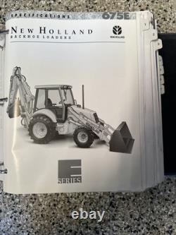 Oem Repair/service Complete Manual New Holland/ford 555e, 575e, 655e, 675e