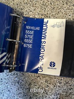 Oem Repair/service Complete Manual New Holland/ford 555e, 575e, 655e, 675e