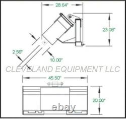 PREMIER H019 HYDRAULIC AUGER DRIVE ATTACHMENT for fits Bobcat Skid Steer Loader