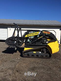 REDUCED! 2017 NEW HOLLAND C238 SKID LOADER WithATTACHMENTS