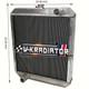 Radiator FITS Ford New Holland LX865 Skid Steer LX885 Models Aluminum #86534243