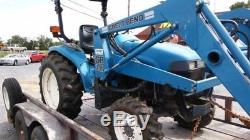 Reduced $1000! New Holland TC33 4WD WithLoader and Canopy