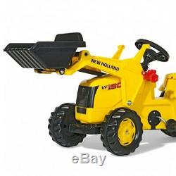 Rolly Toys New Holland Tractor with Front Loader Pedal ride-on (025053)