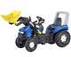 Rolly Toys X-TRAC NEW HOLLAND XL Ride on Pedal Tractor & Trac Loader Age 3-10
