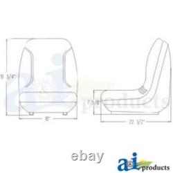 Seat 87019259 for NEW HOLLAND Skid Steer Loader LX665 LX865 LS170 LS180 L160 +