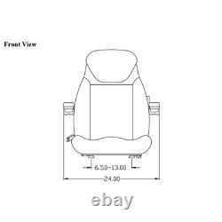 Seat Assembly Fits New Holland Loader Backhoe 555 555A 555B 555C 555D 555E 575D