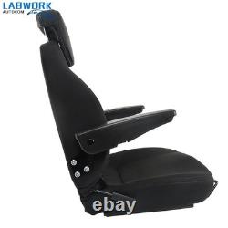 Seat Assembly For New Holland Loader Backhoe 555 555A 555B 555C 555D Black