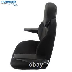 Seat Assembly For New Holland Loader Backhoe 555 555A 555B 555C 655E 675D Black