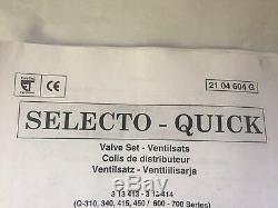 Selecto-Quick Third Function Valve Kit 313413 (For Alo Loader)