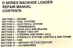 Service Manual For Ford 455D 555D 575D 655D 675D Tractor Loader Backhoe Repair
