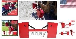 Skid Steer Quick Tach Adapter Plate Steel Conversion for Bobcat Kubota Loaders