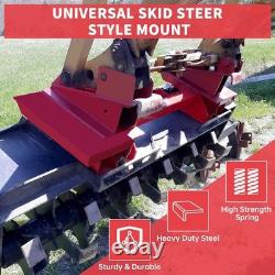 Skid Steer Quick Tach Adapter Plate Steel Conversion for Bobcat Kubota Loaders