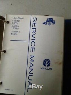 Skid steer loaders L 565, LX 565, LX 665 Service manual