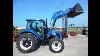Sold 2014 New Holland T4 75 Powerstar Utility Tractor With Loader