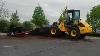 The New Holland W80b Wheel Loader On A Mulching Project
