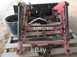 Tractor front end loader, bucket New Holland, IH