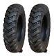 Two Titan Trac Loader 5.70-12 New Holland Skid Steer Chevron Tires Made in USA