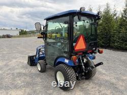 UNUSED 2023 NEW HOLLAND WORKMASTER 25S- ENCLOSED CAB With HEAT- LOADER- ONLY 9HRS