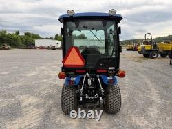 UNUSED 2023 NEW HOLLAND WORKMASTER 25S- ENCLOSED CAB With HEAT- LOADER- ONLY 9HRS