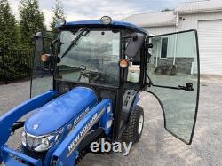 UNUSED 2023 NEW HOLLAND WORKMASTER 25S- ENCLOSED CAB With HEAT- LOADER- ONLY 9HRS