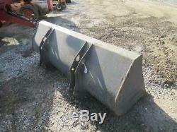 UNUSED NEW HOLLAND 88 BACKHOE LOADER BUCKET With BOLT ON CUTTING EDGE # 500443