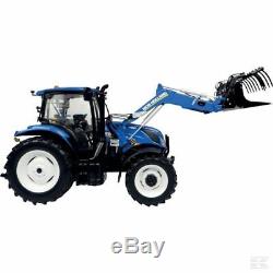 Universal Hobbies New Holland T6.145 Tractor With Loader 132 Scale Model Gift