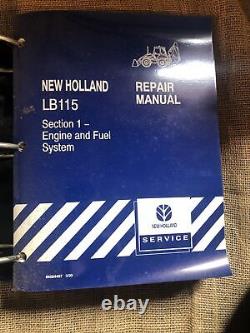Used New Holland Loader Backhoe Repair, LB115-Volume 1