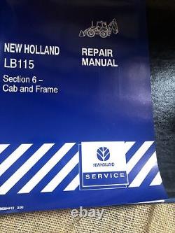 Used New Holland Loader Backhoe Repair, LB115-Volume 1